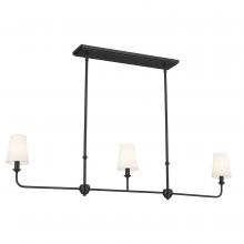 Kichler 52519BK - Linear Chandelier 3Lt