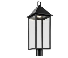Kichler 59161BKDS - Prin 25 Inch 1 Light Outdoor DarkSky Post Light with Clear Glass in Black