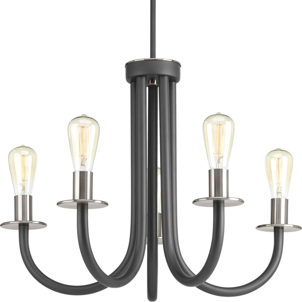 Remix Collection Five-light chandelier