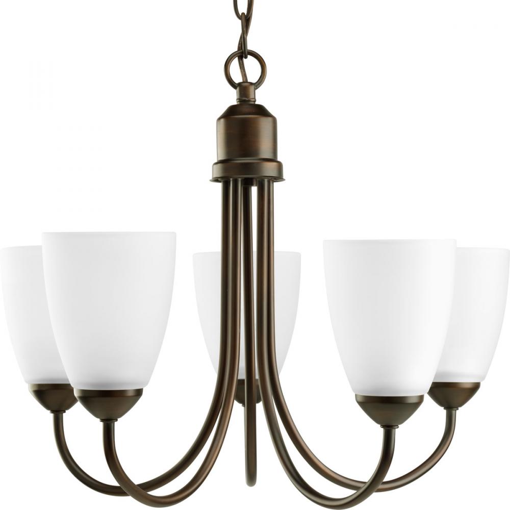 P4441-20 5-100W MED CHANDELIER