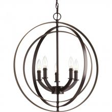 Progress P3841-20 - P3841-20 5-60W CAND FOYER PENDANT