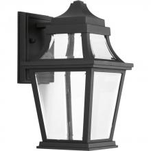 Progress P6056-3130K9 - P6056-3130K9 1-9W LED 3000k WALL LANTERN