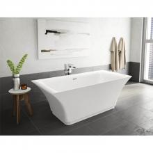 Aria By Fleurco BBR6631-18 - Bravura Tub/6631/white/chr and Br Nk Drain Cover