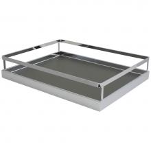 Hafele 545.92.378 - Arena Tray Chrm/Anthr 20 7/8'' W X 12'' D