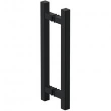 Hafele 905.01.124 - Pull Handle Alu Sq Ctc 300Mm Btb Black