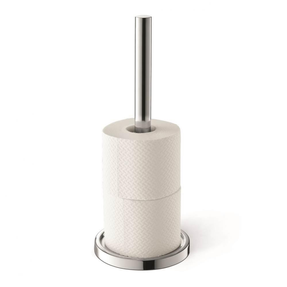 16'' ø 2'' Mimo Spare Toilet Roll Holder - Chrome