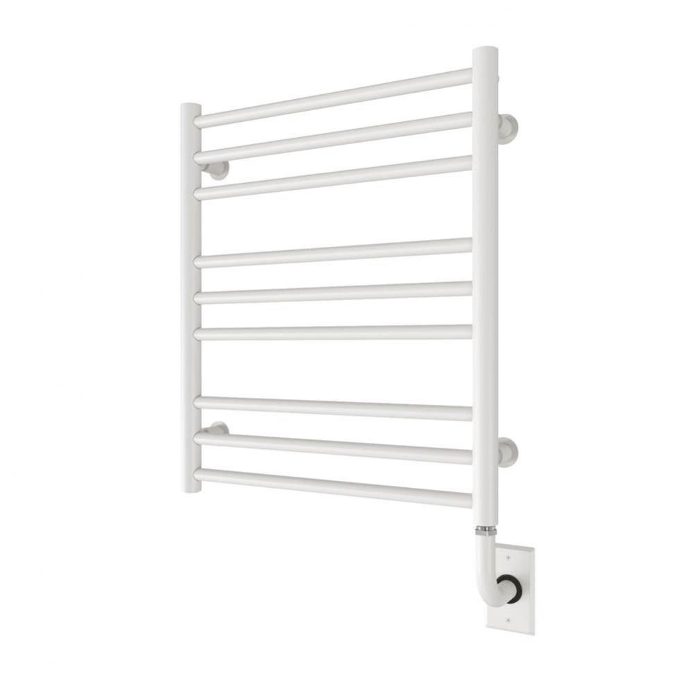 19.5''x23'' Sorano Electric Hardwired Towel Warmer - Matte White