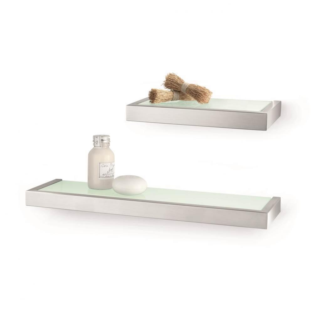 10.5'' x 5'' Linea Bathroom Shelf - Stainless Steel