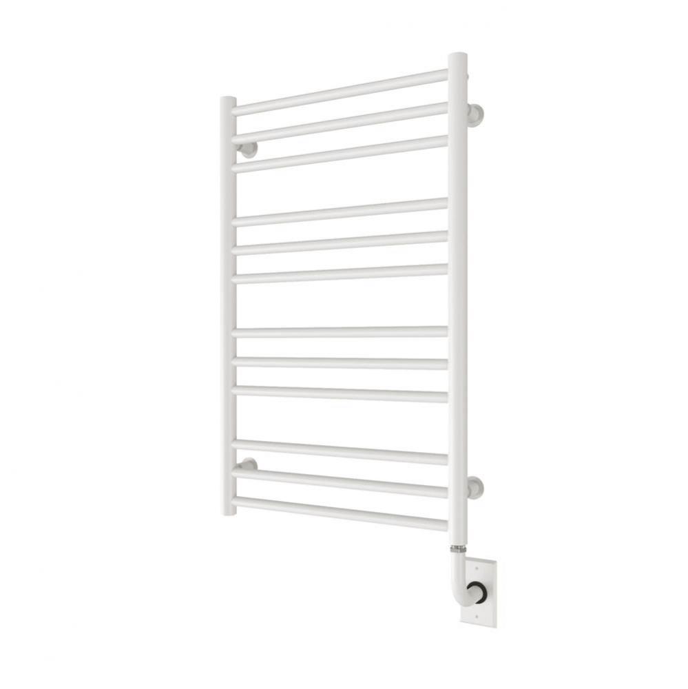 19.5''x31'' Sorano Hydronic Towel Warmer - Matte White