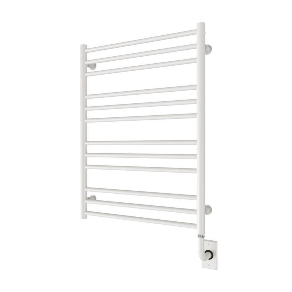 23.5''x31'' Sorano Electric Plug-In Towel Warmer - Matte White