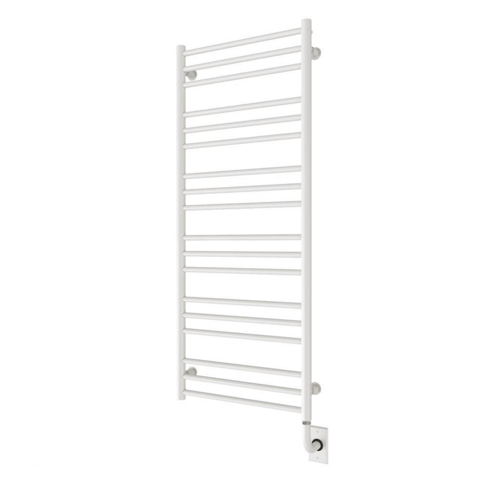 19.5''x47.5'' Sorano Electric Hardwired Towel Warmer - Matte White