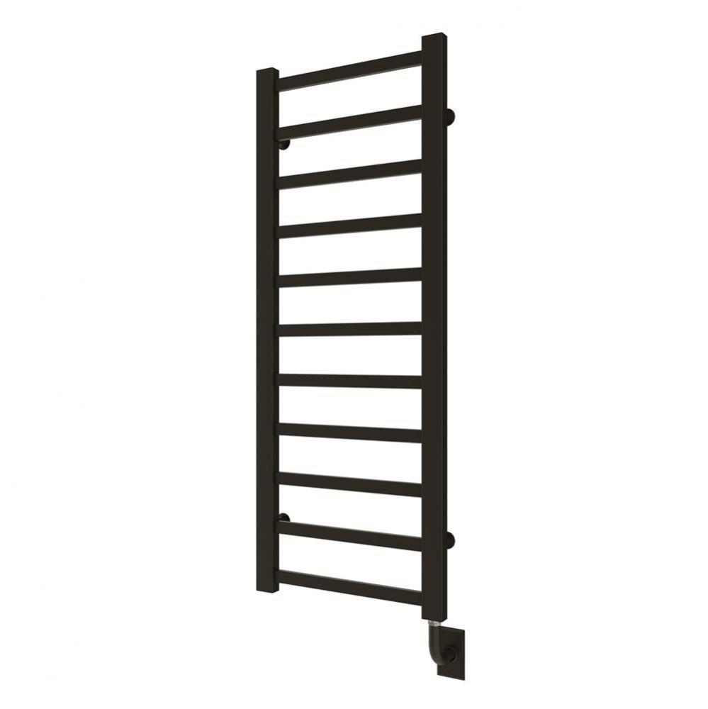 19.5''x50.5'' Milano Hydronic Towel Warmer - Matte Black