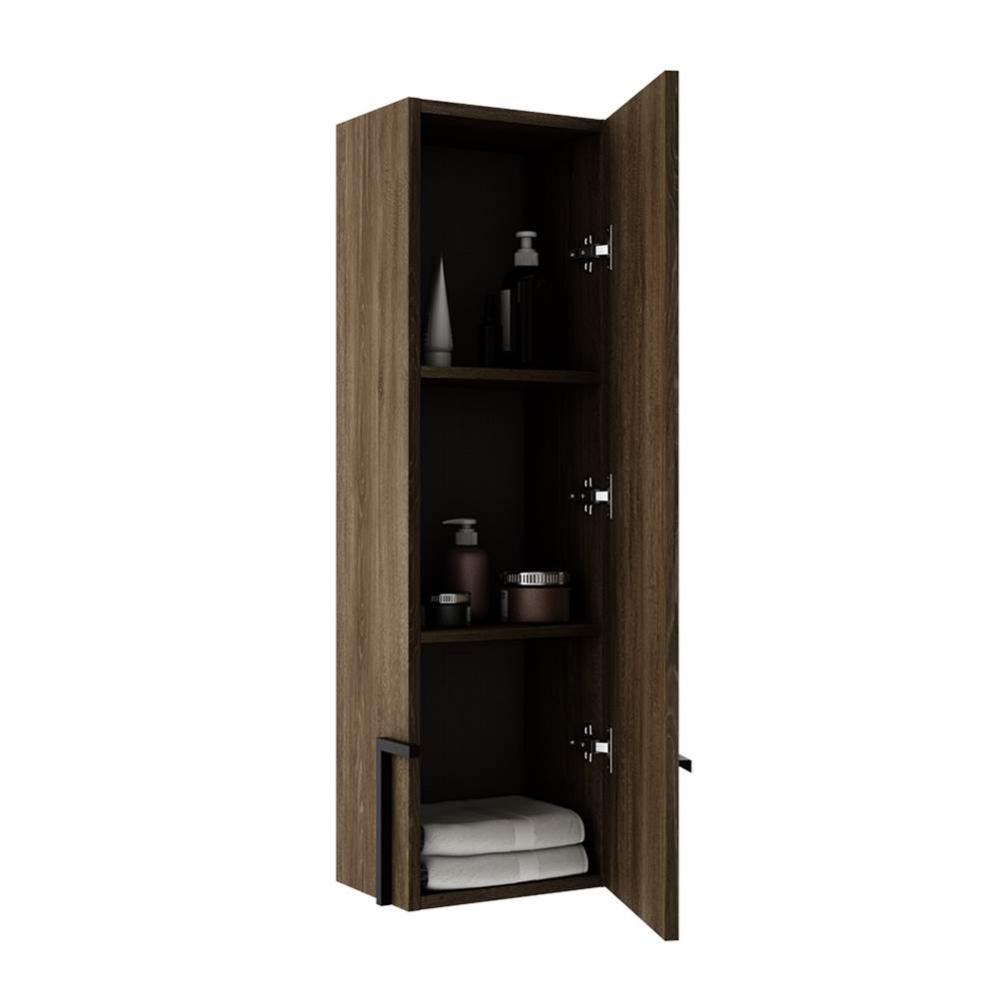 Accent Right Hand Wall Cabinet - Dark Walnut