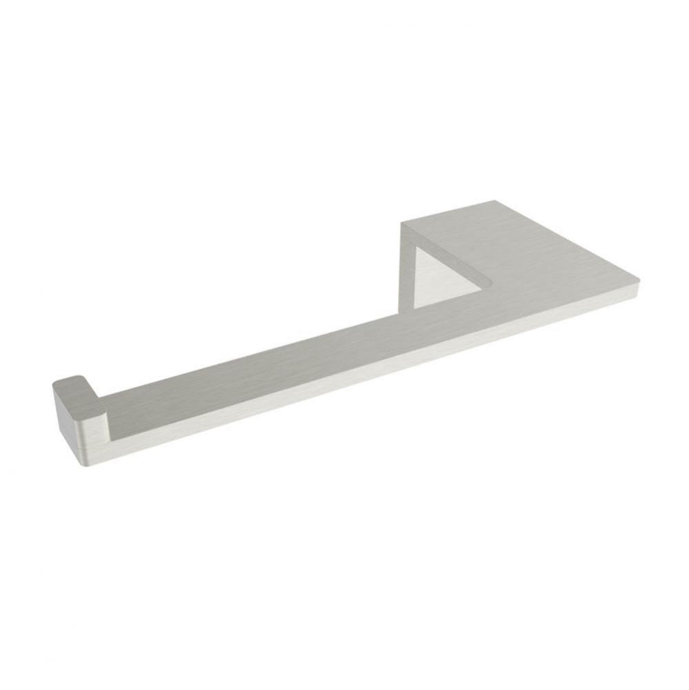 Ash Toilet Paper Holder - Brushed Nickel (RH Post)