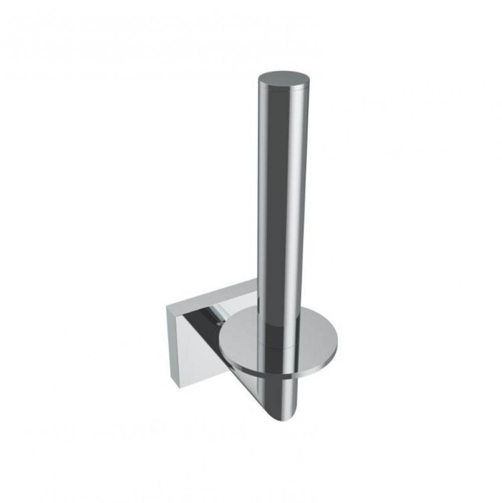 Crater Spare Toilet Paper Holder - Chrome