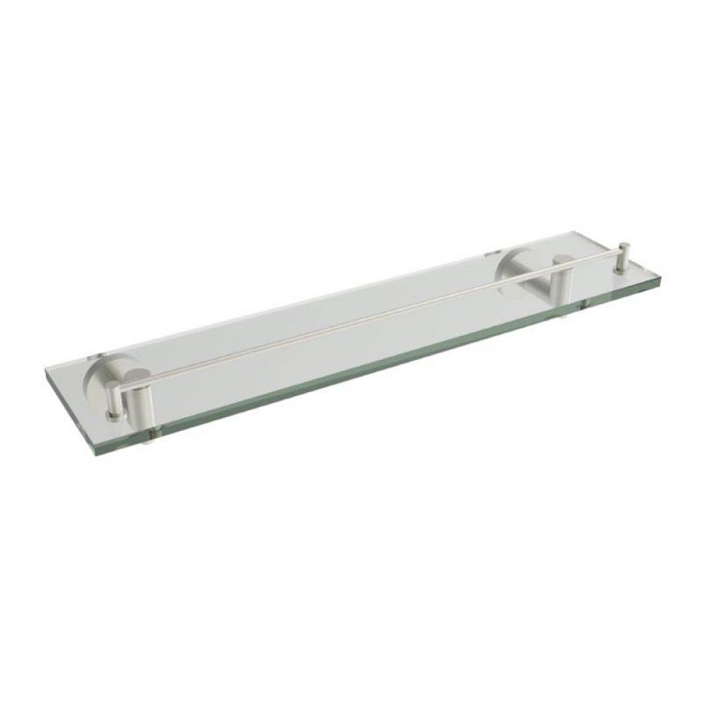 Summit Glass Shelf - Brushed Nickel