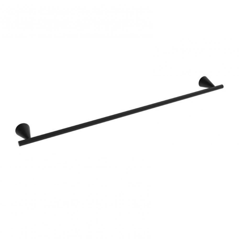 Cone 30'' Towel Bar - Matte Black