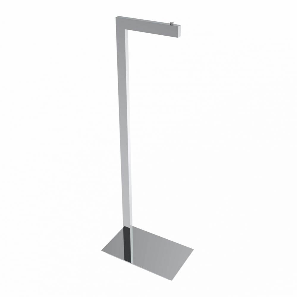 Square Freestanding Paper Holder - Chrome