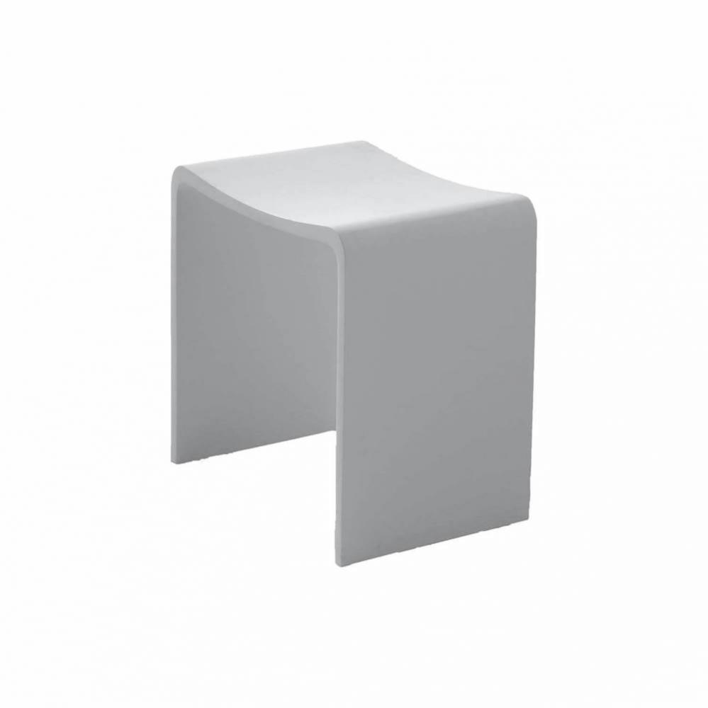 Shower Stool - Matte White