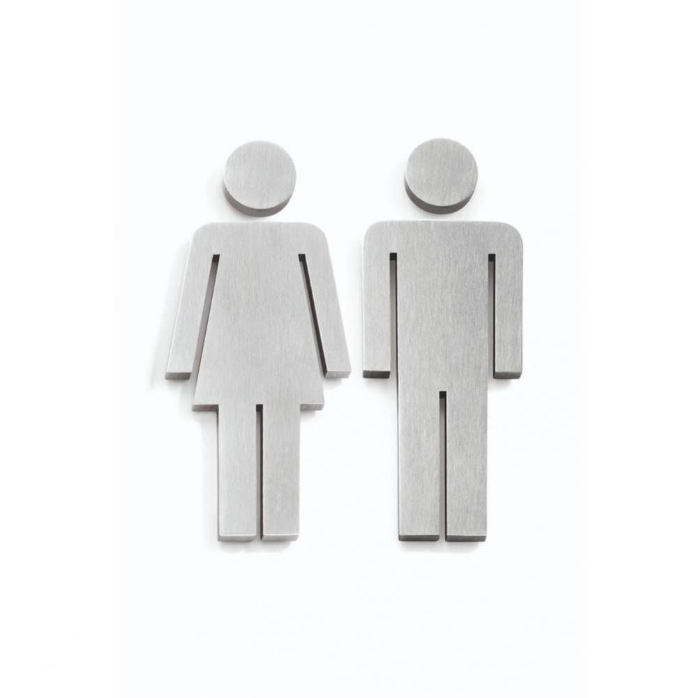 4.75'' Door Symbol Self Adhesive ''Male''