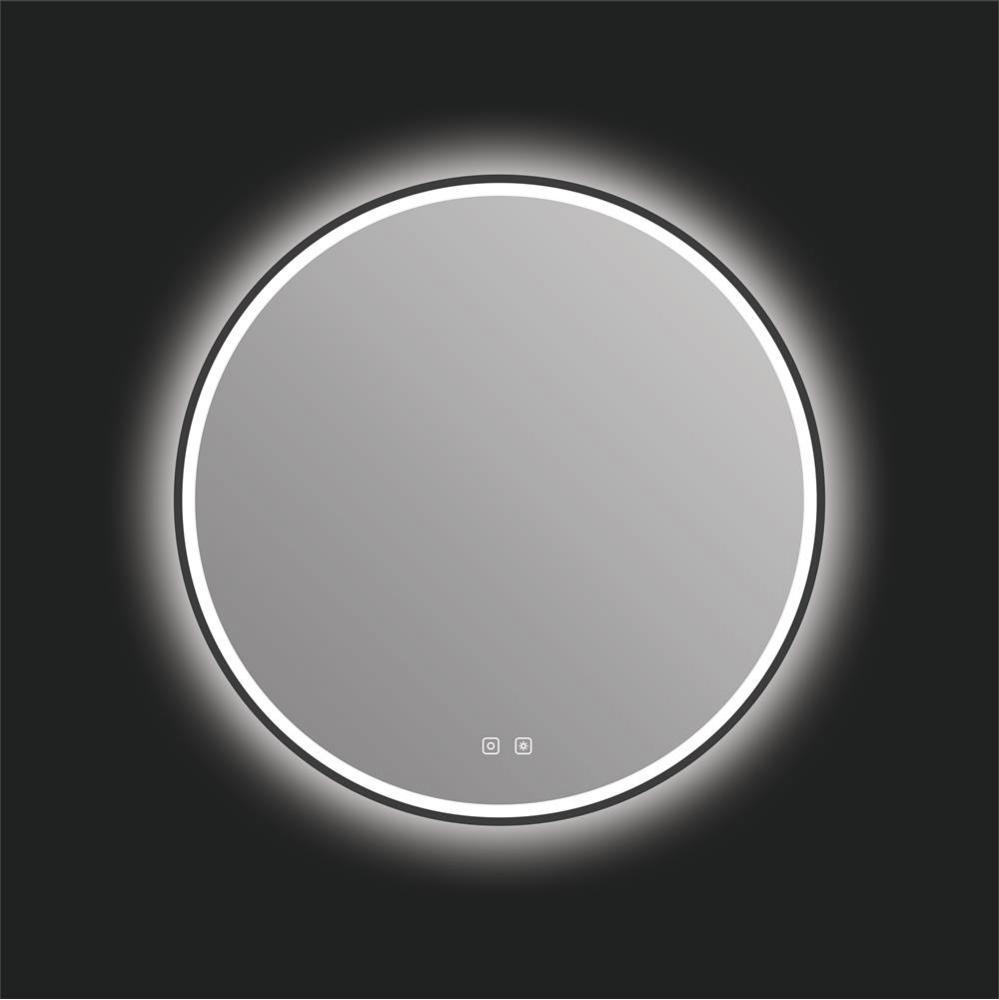 Denver 30'' LED Mirror - Matte Black