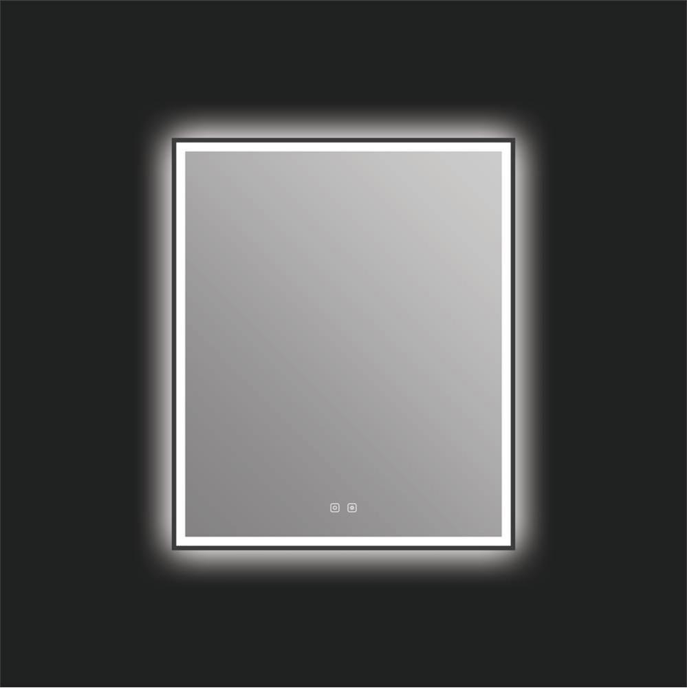 Eden 30'' x 36'' LED Mirror - Matte Black