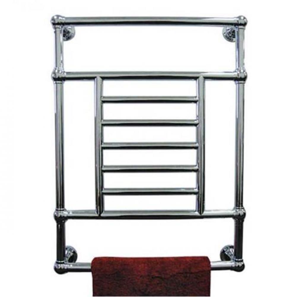 Thames Electric Hardwired Wall-Mounted Towel Warmer - Chrome