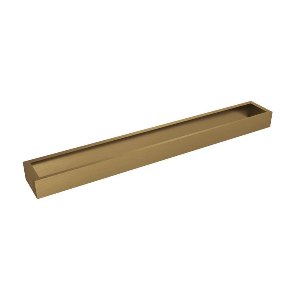 Erupt 20'' Towel Bar - Brushed Gold Dark