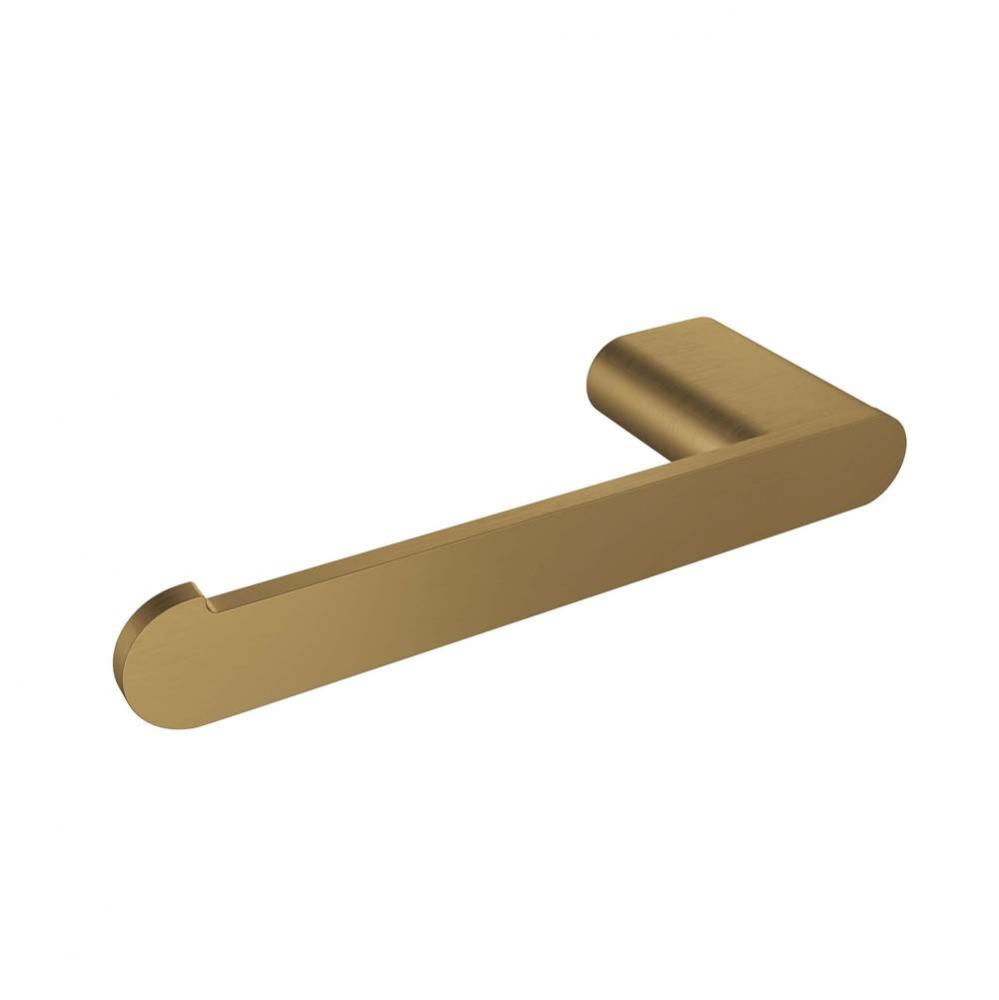 Flow Toilet Paper Holder - Brushed Gold Dark (RH Post)