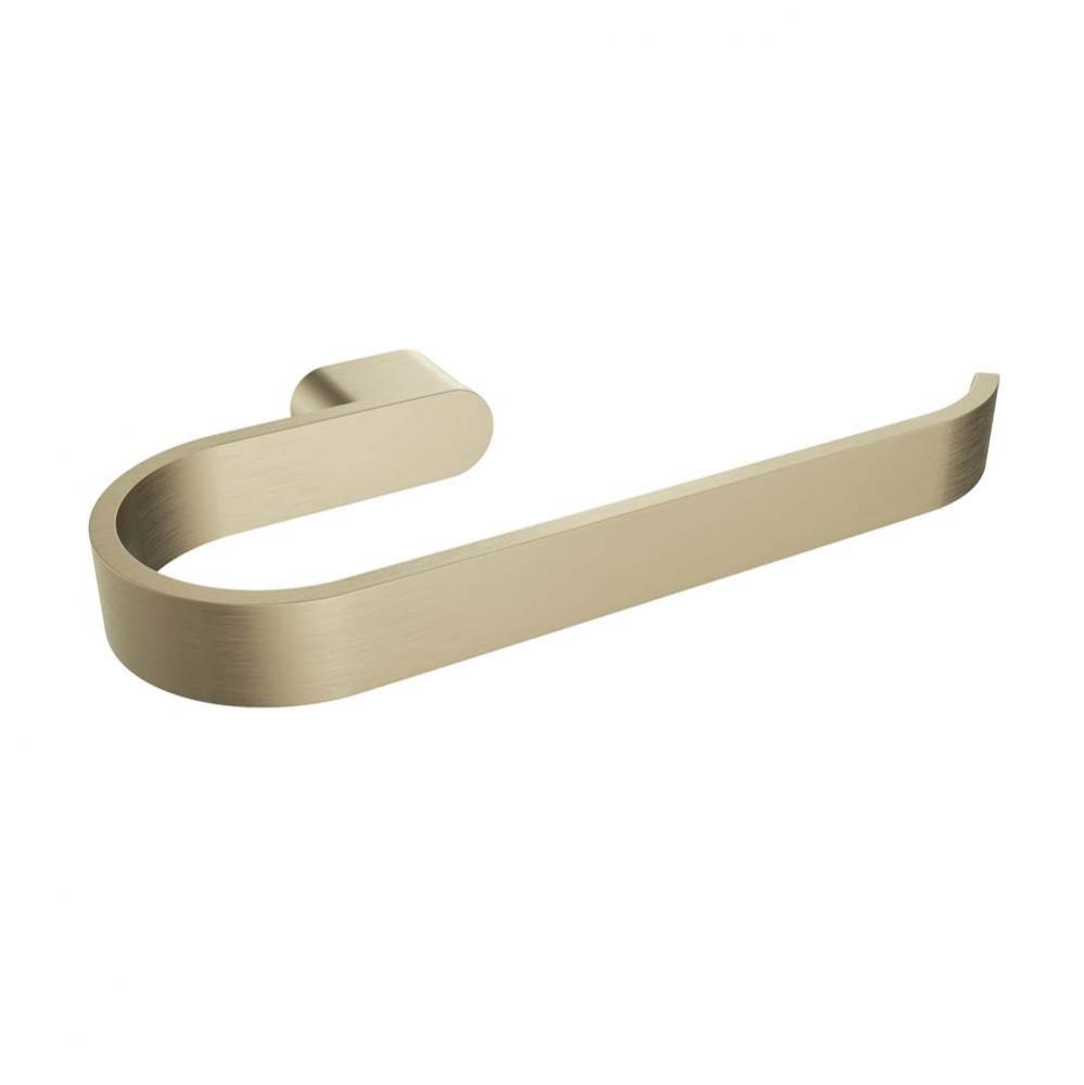 Flow 8'' Towel Bar - Brushed Gold Light