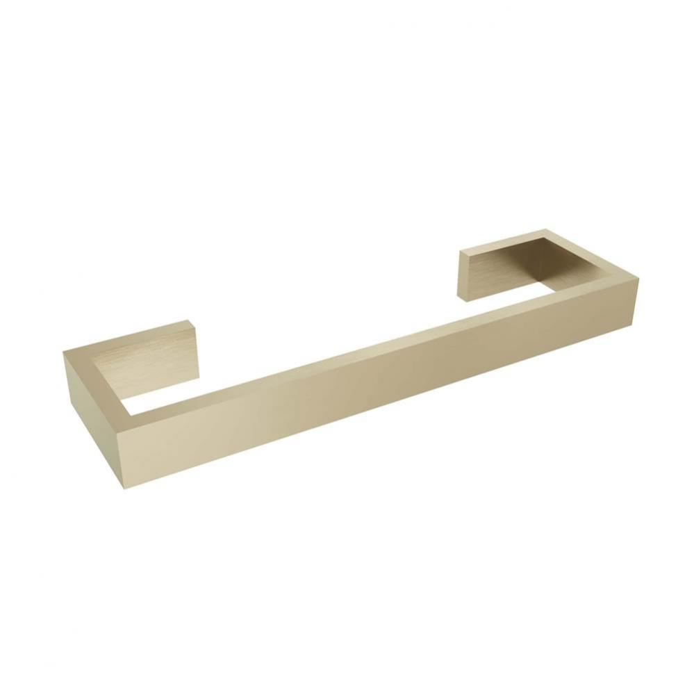 Fire 12'' Towel Bar - Brushed Gold Light