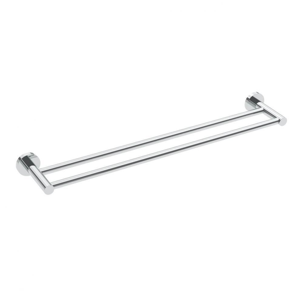 Lava 24'' Double Towel Bar - Chrome