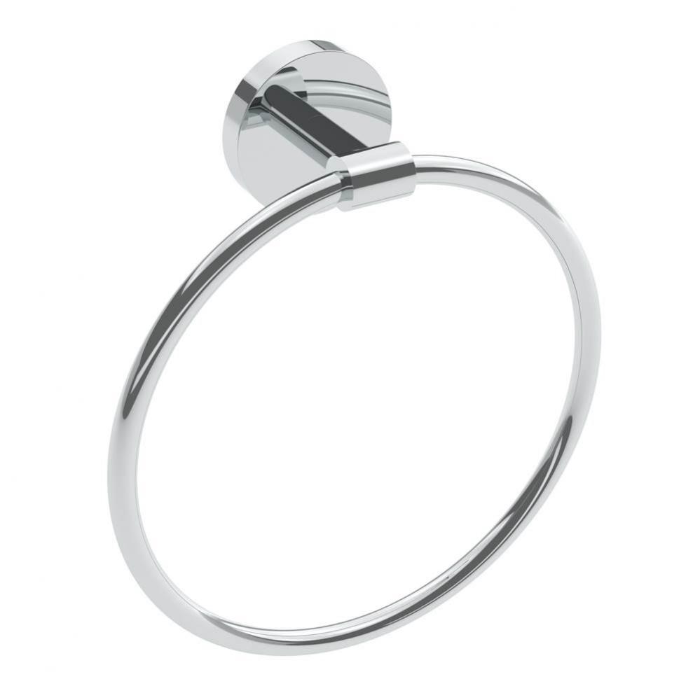 Lava Towel Ring - Chrome