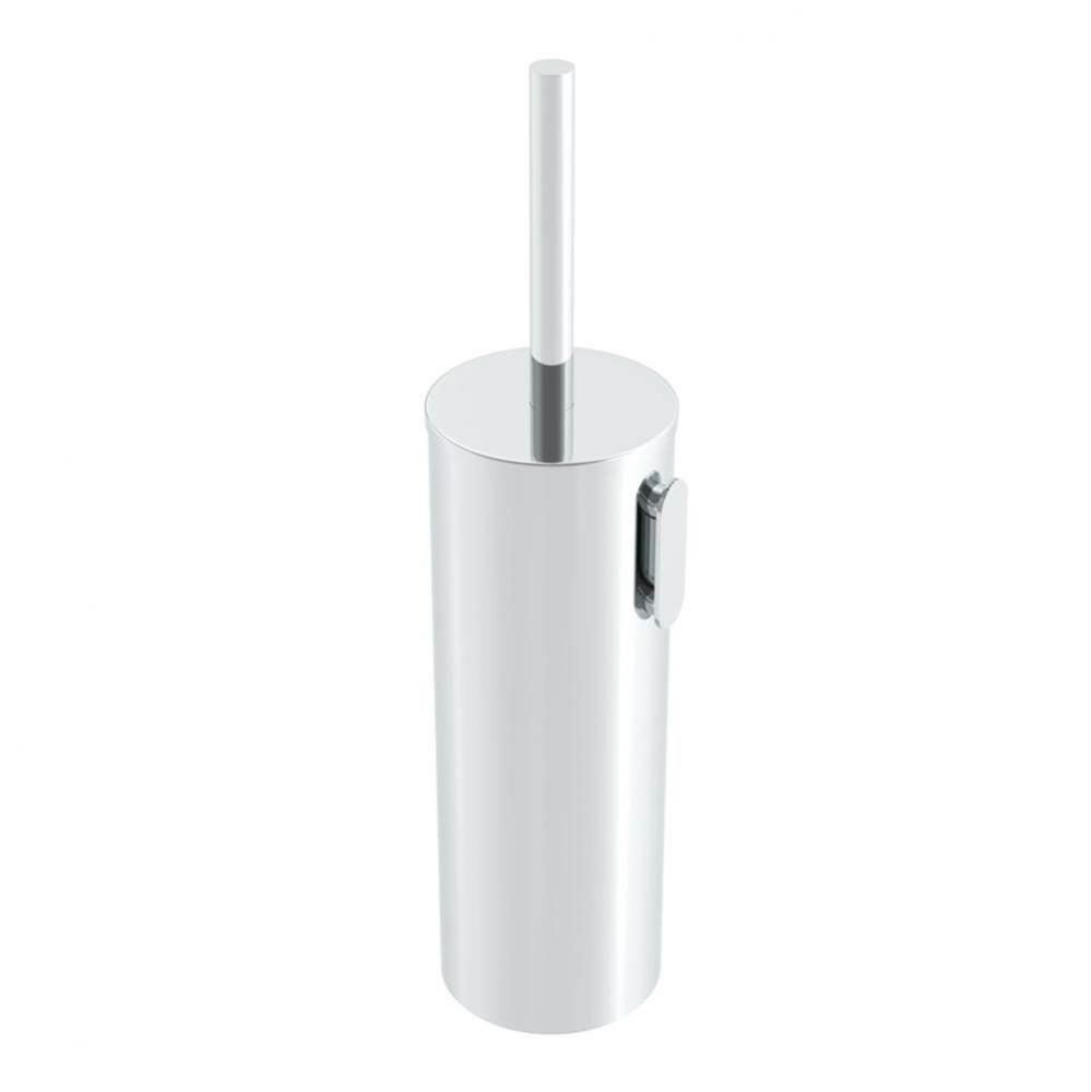 Wall-Mounted Toilet Brush - Chrome