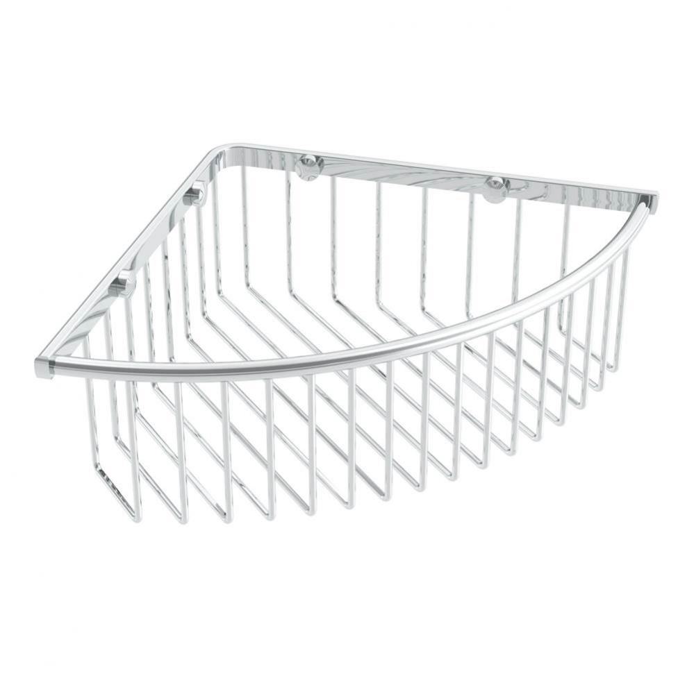 Corner Shower Basket - Chrome