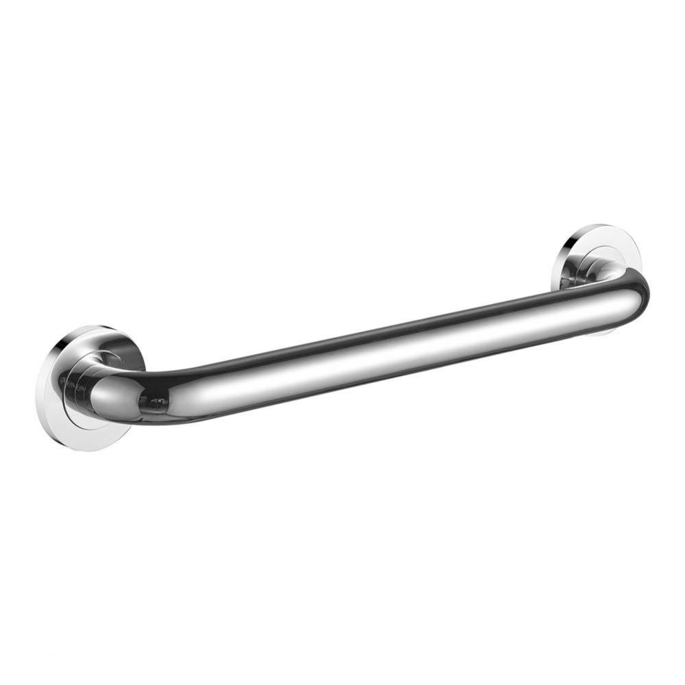 18'' Round Grab Bar - Chrome