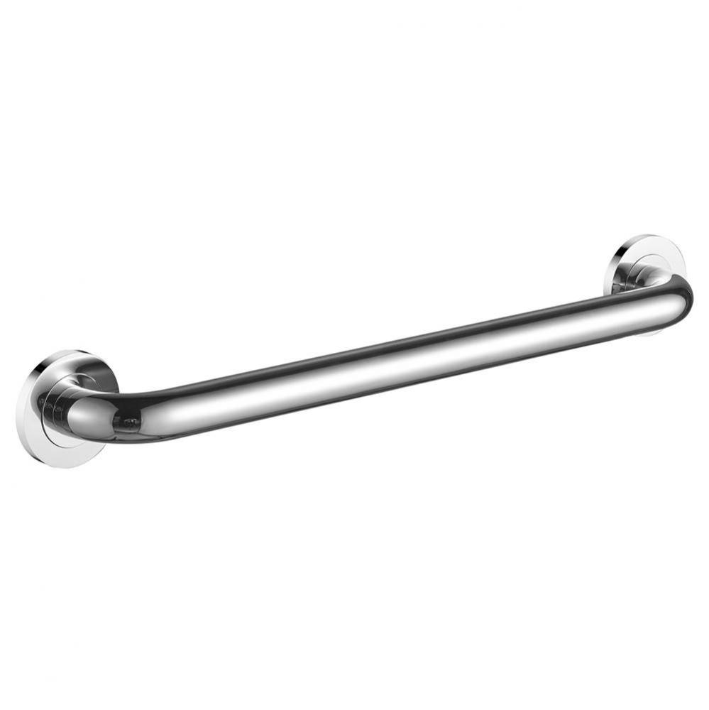 24'' Round Grab Bar - Chrome