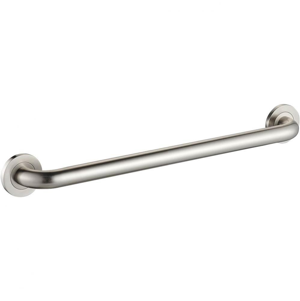 30'' Round Grab Bar - Brushed Nickel