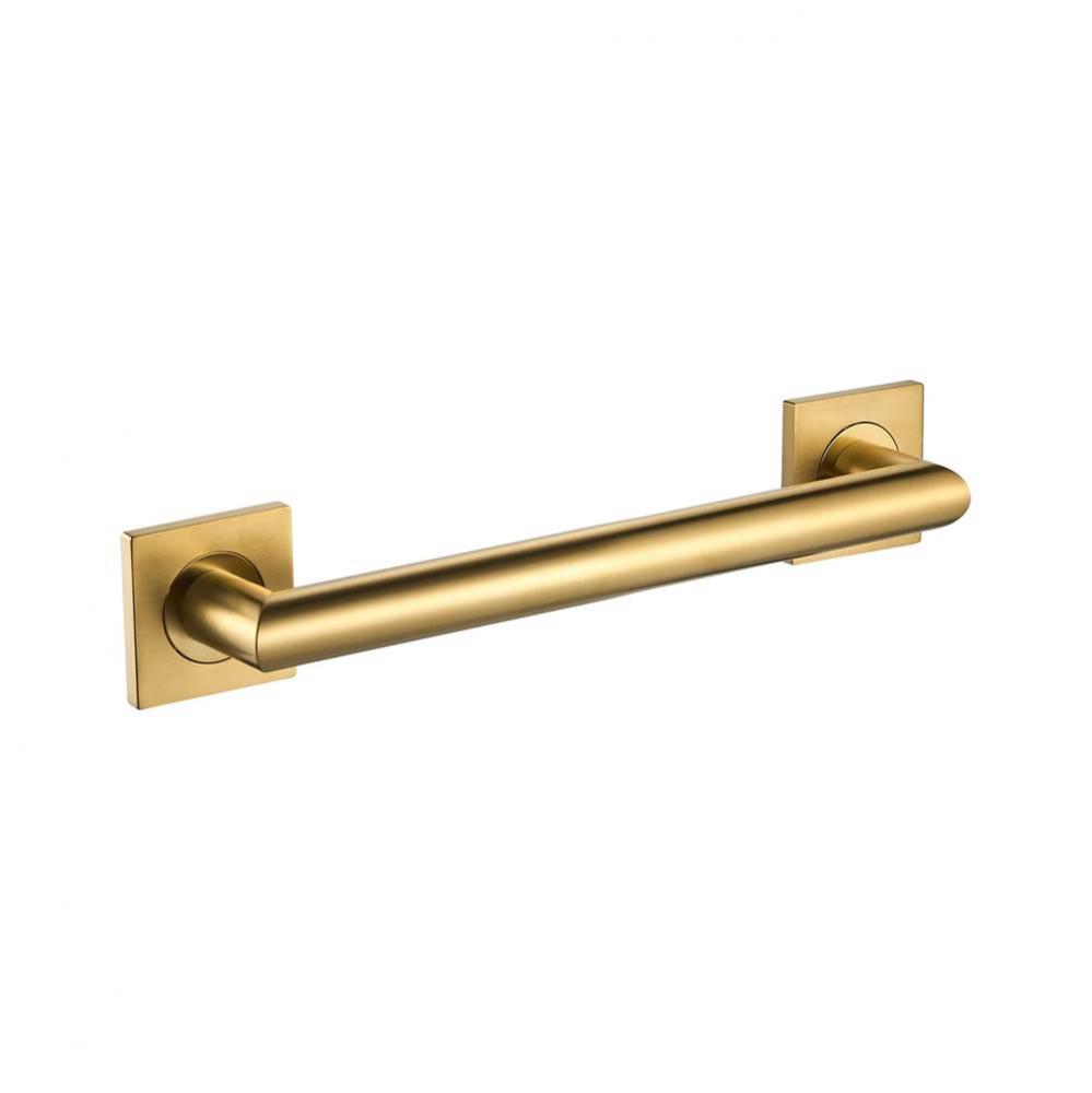 12'' Crater Grab Bar - PVD Brushed Gold