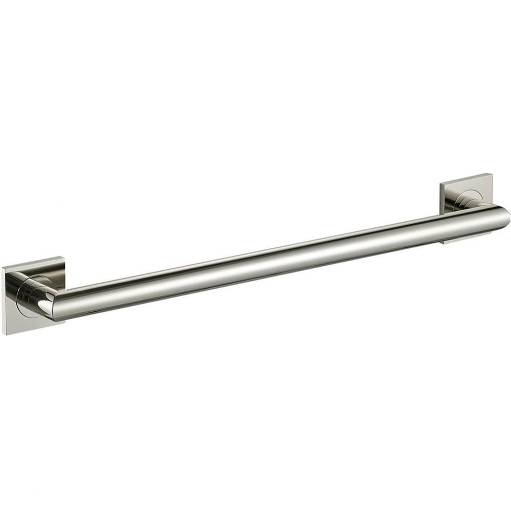 30'' Crater Grab Bar - Polished Nickel