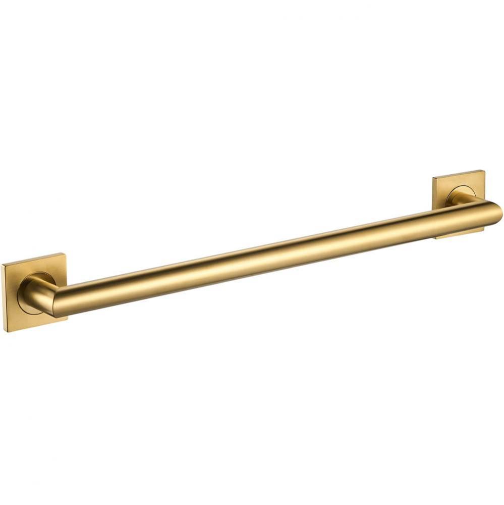 30'' Crater Grab Bar - PVD Brushed Gold