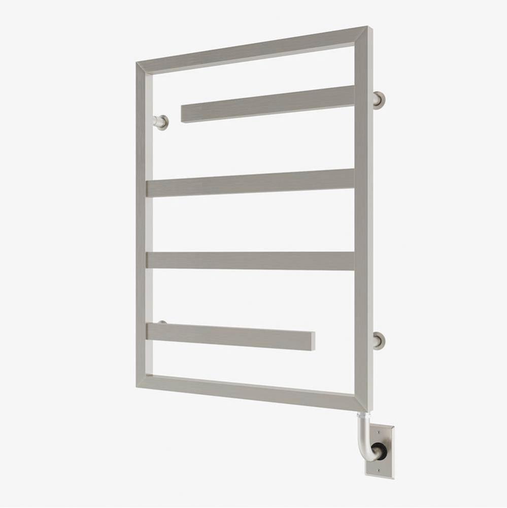 23.5''x31'' Vasto Electric Plug-In Towel Warmer - Brushed Nickel