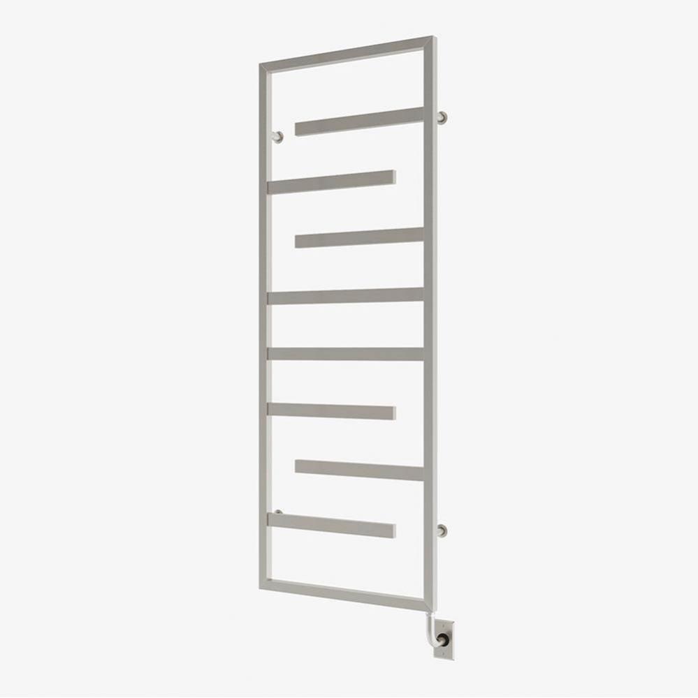 23.5''x64'' Vasto Electric Hardwired Towel Warmer - Brushed Nickel