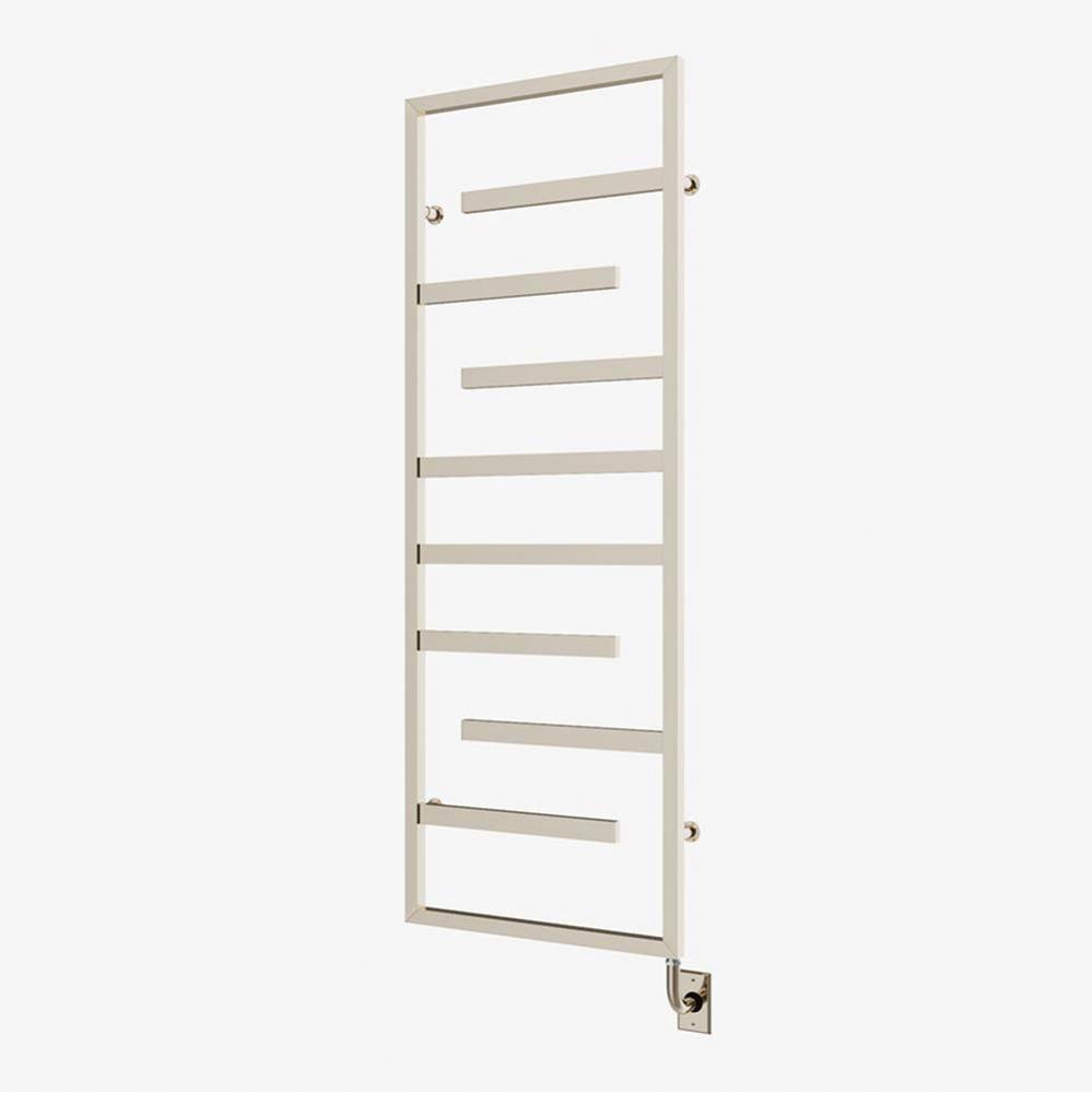 23.5''x64'' Vasto Electric Hardwired Towel Warmer - Polished Nickel