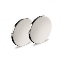 ICO Bath Z40086 - WHILE STOCKS LAST - ø 2.375'' Scala Cover Discs - Set of 2 - Chrome