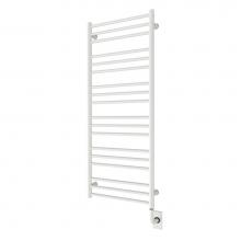 ICO Bath H4302 - 19.5''x47.5'' Sorano Hydronic Towel Warmer - Matte White