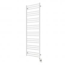 ICO Bath W4702 - 19.5''x64'' Sorano Electric Hardwired Towel Warmer - Matte White