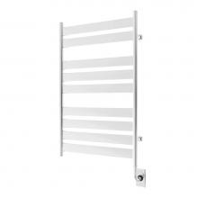 ICO Bath W93103 - 19.5''x37'' Romano Electric Hardwired Towel Warmer - Chrome