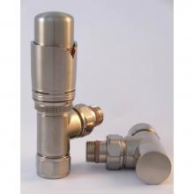 ICO Bath A1044 - Thermostatic Angle Valve Pair - B/Nickel