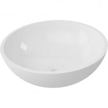 ICO Bath B9311 - Gabrielli Vessel Sink - Gloss White